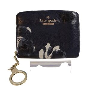 Kate Spade Dani Briarlane‎ Gala Floral Pattern zip around compact small wallet
